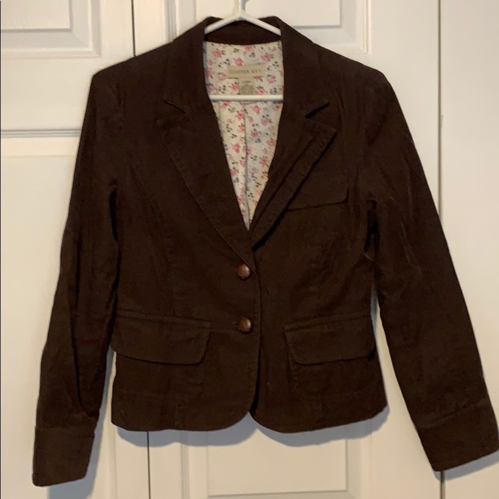 Brown Corduroy Women’s Jacket